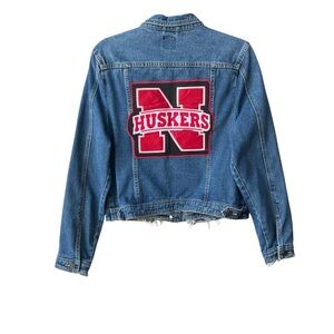 Nebraska Cornhuskers Denim Jacket‎